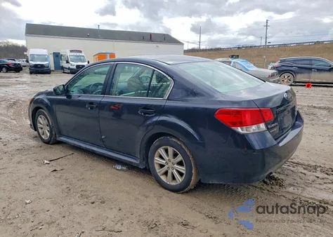 2012 Subaru Legacy 2.5I z USA, uszkodzony, nr VIN 4S3BMBA69C3042584